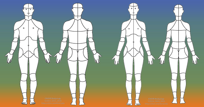 body image map