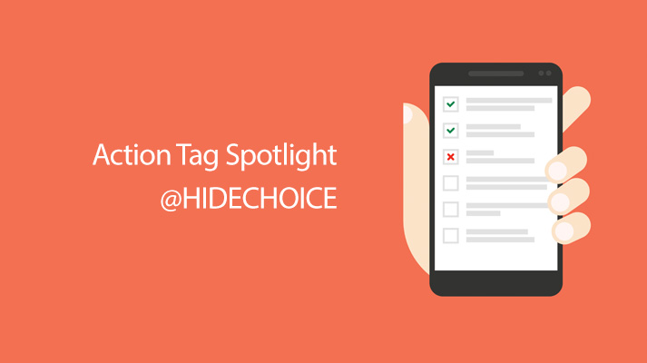 REDCap Tip of the Month: Action Tag Spotlight @HIDECHOICE